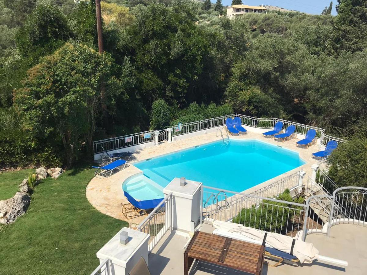 Jalna Apartments By Air Vitesse - Stunning Sea & Mountain Views With Pool - Kassiopi Exterior photo